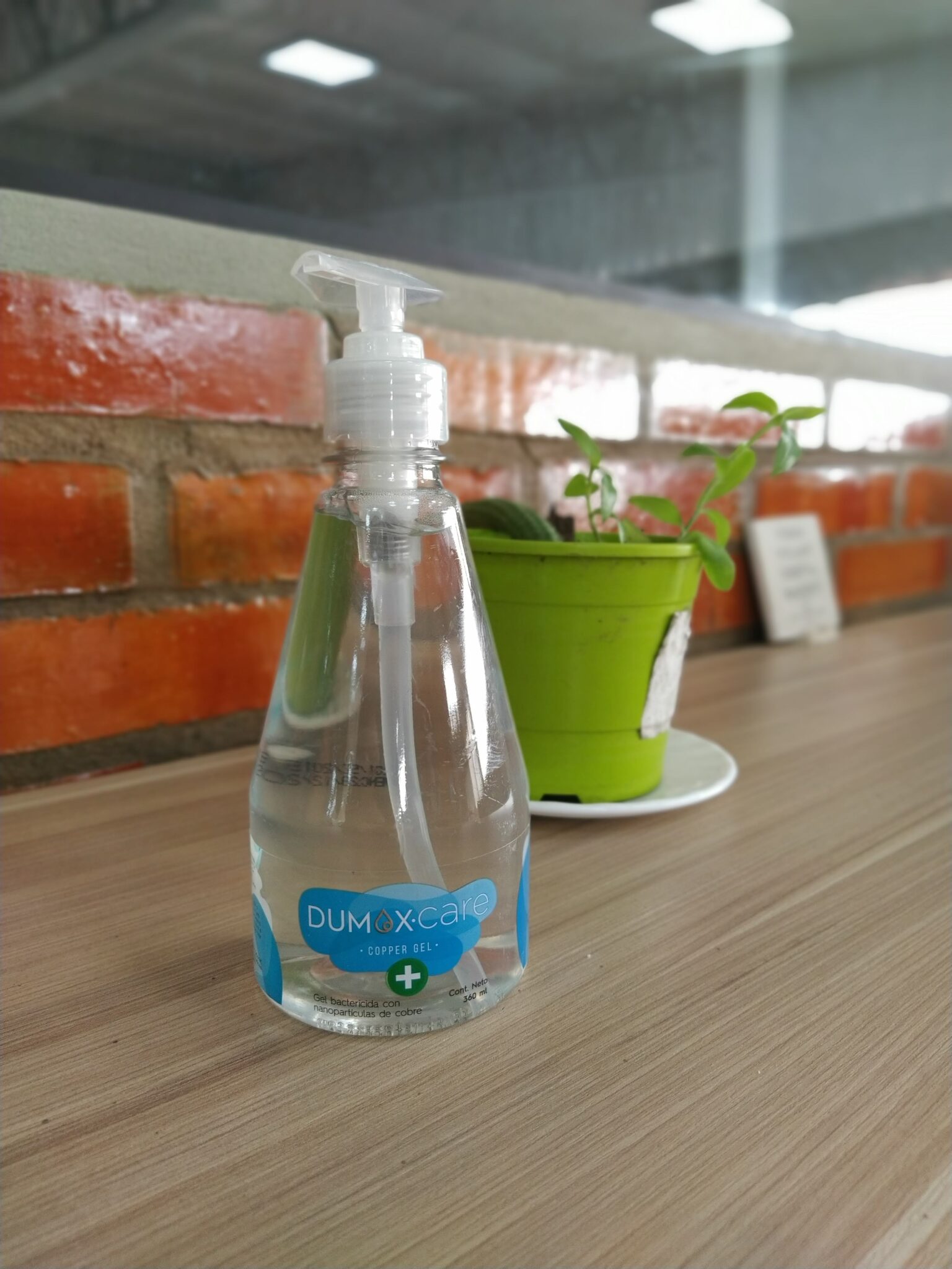 DUMOX COPPERGEL - Gel desinfectante para manos (360 ml) - DUMOX PRO