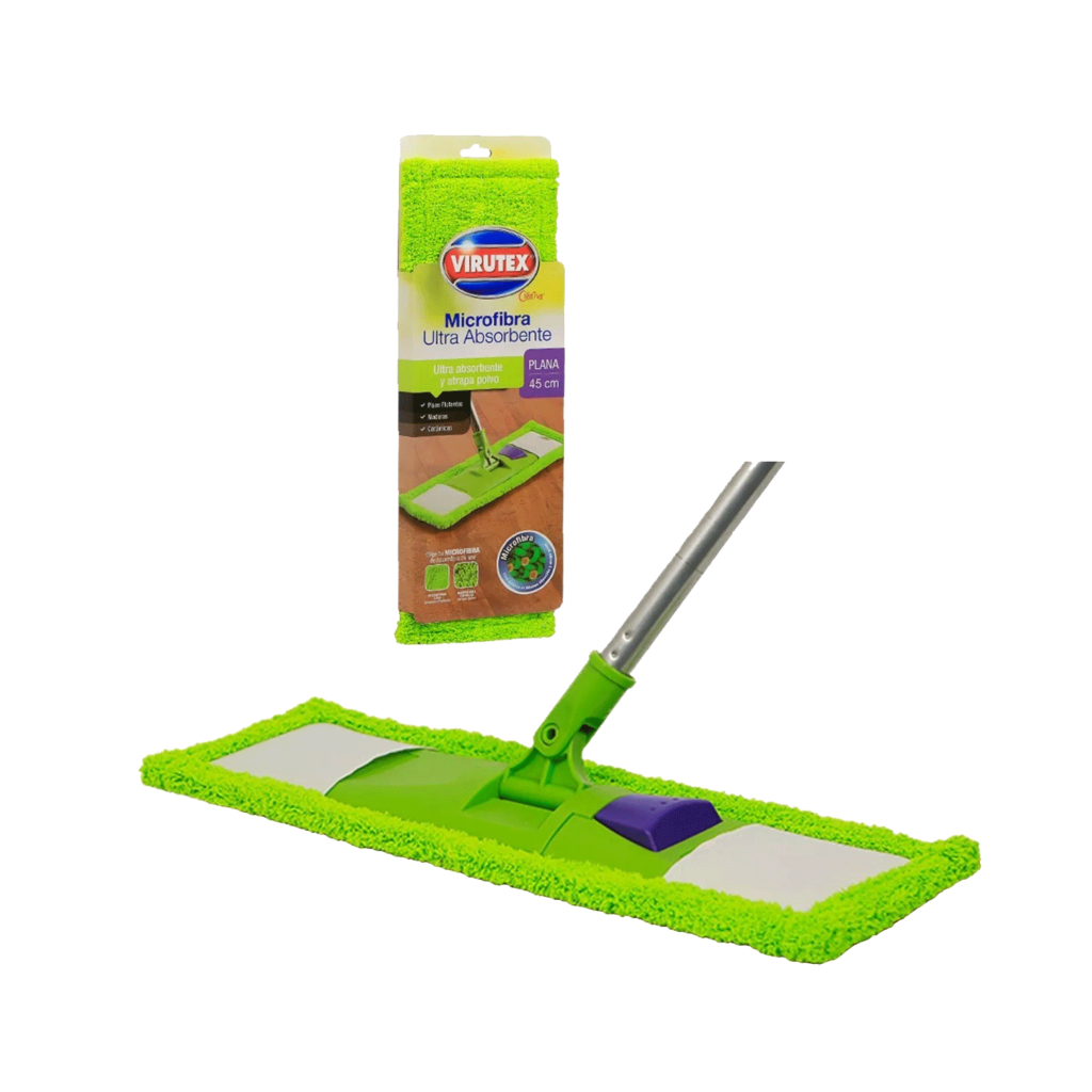 Mopa Plana Microfibra 45 cm - DUMOX PRO | Higiene institucional