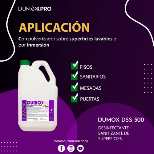 DUMOX DSS 500 APLICACIÓN