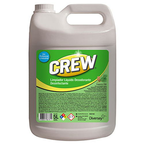 Crew limpiador desinfectante desodorante