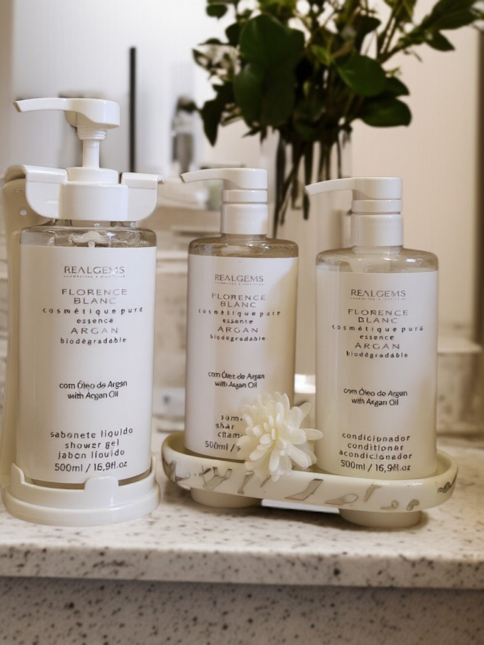 “Florence Blanc de Realgems: lujo con aceite de argán, ahora en Paraguay”